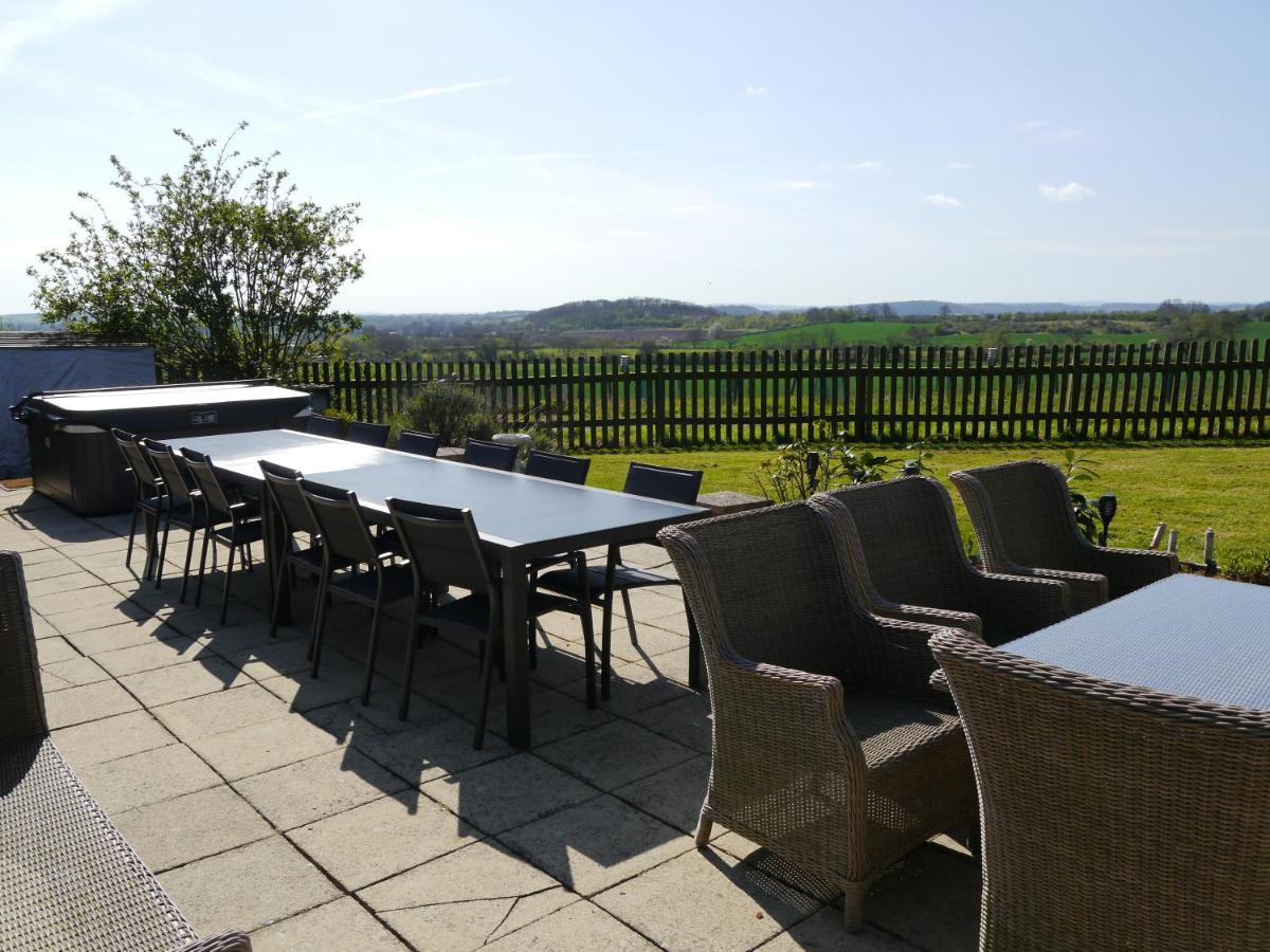 South View Country House Sleeps 12 - Hot Tub - Views 헨리인아덴 외부 사진